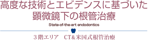CT&米国式根管治療